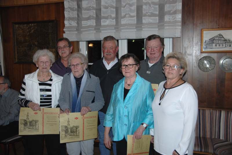 Ehrung bei der Generalversammlung 2017